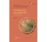 Le temps long du peuplement Concepts et mots-clés - Lena Sanders - Pu.francois Rabelais - broché - Essai