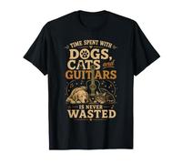 Le Temps passé avec Les Chiens et Les Chats n'est jamais Perdu T-Shirt