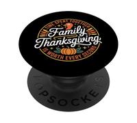 Le temps passé ensemble vaut chaque seconde Thanksgiving PopSockets PopGrip Adhésif