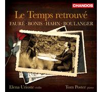 Fauré, Bonis, Hahn & Boulanger – Le Temps retrouvé – CD – NAXOS