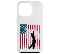 Le Tennis a percuté Le Trou du Drapeau de l'US Open Patriot USA en Un par Coque pour iPhone 13 Pro