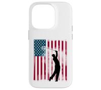 Le Tennis a percuté Le Trou du Drapeau de l'US Open Patriot USA en Un par Coque pour iPhone 14 Pro