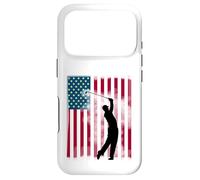 Le Tennis a percuté Le Trou du Drapeau de l'US Open Patriot USA en Un par Coque pour iPhone 17 Pro