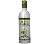 Le Terre di Colombo - Bouteille d'Huile d'Olive Extra-Vierge 100 % Italienne - Bouteille en Aluminium - 0.75 L