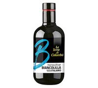 Le Terre di Colombo - Huile d’olive extra-vierge 100 % italienne, produite à partir du cultivar Biancolilla, 500 ml