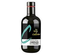 Le Terre di Colombo - Huile d’olive extra-vierge 100 % italienne, produite à partir du cultivar Carolea, 500 ml