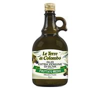 Le Terre di Colombo - Huile d’olive extra-vierge, à la saveur moyennement fruitée et produite en Europe, 1 l