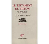Le "Testament" de Villon ou le gai savoir de la Basoche