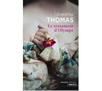 Le Testament d'Olympe - Chantal Thomas - Points - Poche - Roman