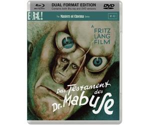 Le Testament du docteur Mabuse / The Testament of Dr. Mabuse ( Das Testament des Dr. Mabuse ) ( Das Tagebuch des Dr. Mabuse (The Crimes of Dr. Mabuse) ) (Blu-Ray & DVD Combo) [ Origine UK, Sans Langue Francaise ] (Blu-Ray)
