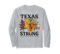 Le Texas est Fort en Enfer ou en Crue Manche Longue