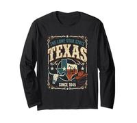 Le Texas, l'État de l'Étoile Solitaire Manche Longue