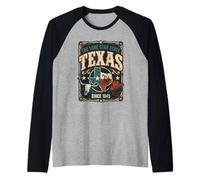 Le Texas, l'État de l'Étoile Solitaire Manche Raglan