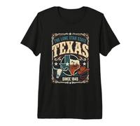 Le Texas, l'État de l'Étoile Solitaire T-Shirt Haut de Gamme
