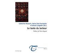 Le texte du lecteur – Préface de Pierre Bayard – Peter Lang International Academic Publishers