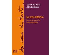 Le texte littéraire : Pour une approche interdisciplinaire