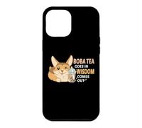 Le thé Boba Amusant pour Chien Corgi va dans la Sagesse Sort Coque pour iPhone 12 Pro Max