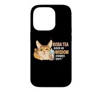 Le thé Boba Amusant pour Chien Corgi va dans la Sagesse Sort Coque pour iPhone 14 Pro