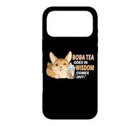 Le thé Boba Amusant pour Chien Corgi va dans la Sagesse Sort Coque pour iPhone 17 Pro Max