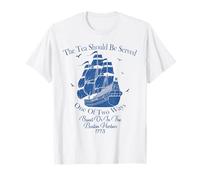 Le thé Doit être servi de Deux façons, sucré ou dans Le Port T-Shirt
