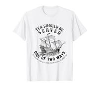 Le thé doit être servi de deux façons sucrées ou dans le port T-Shirt