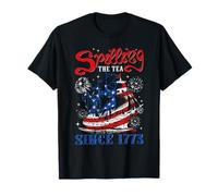 Le thé se répand depuis le 4 juillet 1773 T-Shirt