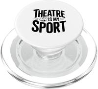Le théâtre est Mon Acteur passionné de Sport PopSockets PopGrip pour MagSafe
