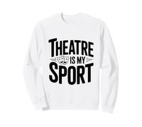 Le théâtre est Mon Acteur passionné de Sport Sweatshirt