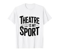 Le théâtre est Mon Acteur passionné de Sport T-Shirt