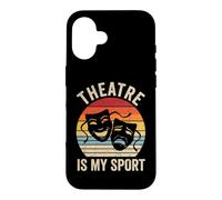 Le théâtre est Mon Sport - Fun Musicals Broadway Musical Theatre Coque pour iPhone 16