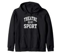 Le théâtre est Mon Sport - Fun Musicals Broadway Musical Theatre Sweat à Capuche