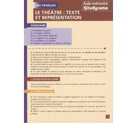 Le Théâtre : Texte Et Représentation