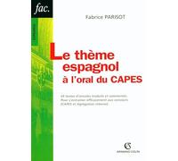 Le thème espagnol à l'oral du CAPES