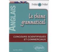 Le thème grammatical anglais aux concours scientifiques et commerciaux