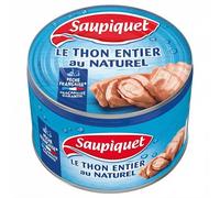 Le Thon Entier Au Naturel Pêche Française 280G|Saupiquet|(Lot De 3)|Best Deal