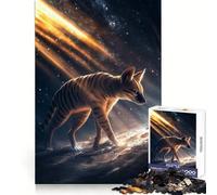 Le Thylacine Mythique Puzzle de 1000 pièces pour Adolescents Jouet cognitif et ludique Motif à Assembler Pièce d'art 38x26cm