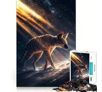 Le Thylacine Mythique Puzzle de 1000 pièces pour Adolescents Jouet cognitif et ludique Motif à Assembler Pièce d'art 38x52cm