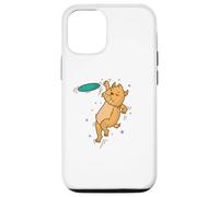 Le Tigre à Dents de Sabre Joue Le Frisbee Wild Cat Coque pour iPhone 12/12 Pro