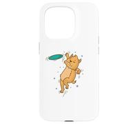 Le Tigre à Dents de Sabre Joue Le Frisbee Wild Cat Coque pour iPhone 15 Pro