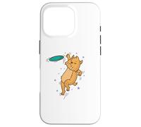 Le Tigre à Dents de Sabre Joue Le Frisbee Wild Cat Coque pour iPhone 16 Pro