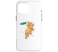 Le Tigre à Dents de Sabre Joue Le Frisbee Wild Cat Coque pour iPhone 16 Pro Max
