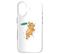 Le Tigre à Dents de Sabre Joue Le Frisbee Wild Cat Coque pour iPhone 17