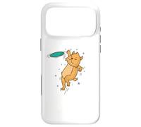 Le Tigre à Dents de Sabre Joue Le Frisbee Wild Cat Coque pour iPhone 17 Pro Max