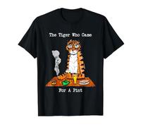 Le Tigre Qui est Venu sur Une bière T-Shirt Graphique avec Valeur