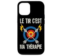 Le Tir À l'arc C'est Ma Thérapie Arc Flèches Archerie Sport Coque pour iPhone 12/12 Pro