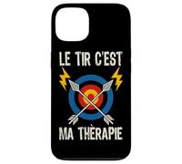 Le Tir À l'arc C'est Ma Thérapie Arc Flèches Archerie Sport Coque pour iPhone 13