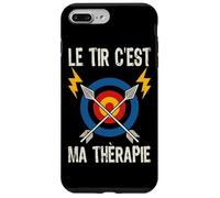 Le Tir À l'arc C'est Ma Thérapie Arc Flèches Archerie Sport Coque pour iPhone 7 Plus/8 Plus