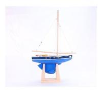Le Tirot Bleu - voilier en bois 30 cm Multicolore G
