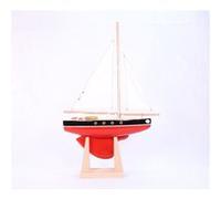 Le Tirot Rouge - voilier en bois 40 cm Multicolore G