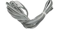 Le tissu réfléchissant, Reflective Edging Strip 5 Meters Multicolor For School Uniform Luggage Pants Hat DIY Rope(Silver Gray)